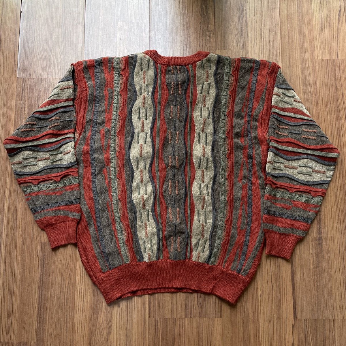 Coogi Coogi style Rovello 3D Knit sweater Size US L / EU 52-54 / 3 - 2 Thumbnail