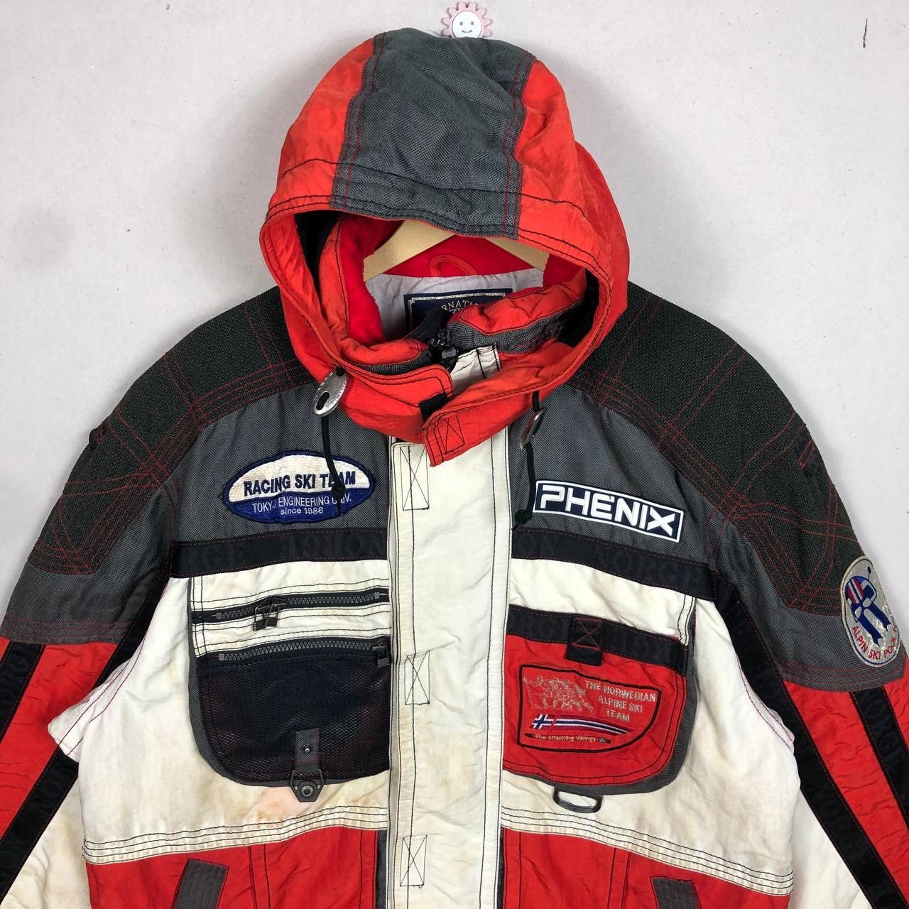 Phenix Vintage Phenix Racing Ski Team Jacket Size US L / EU 52-54 / 3 - 2 Thumbnail