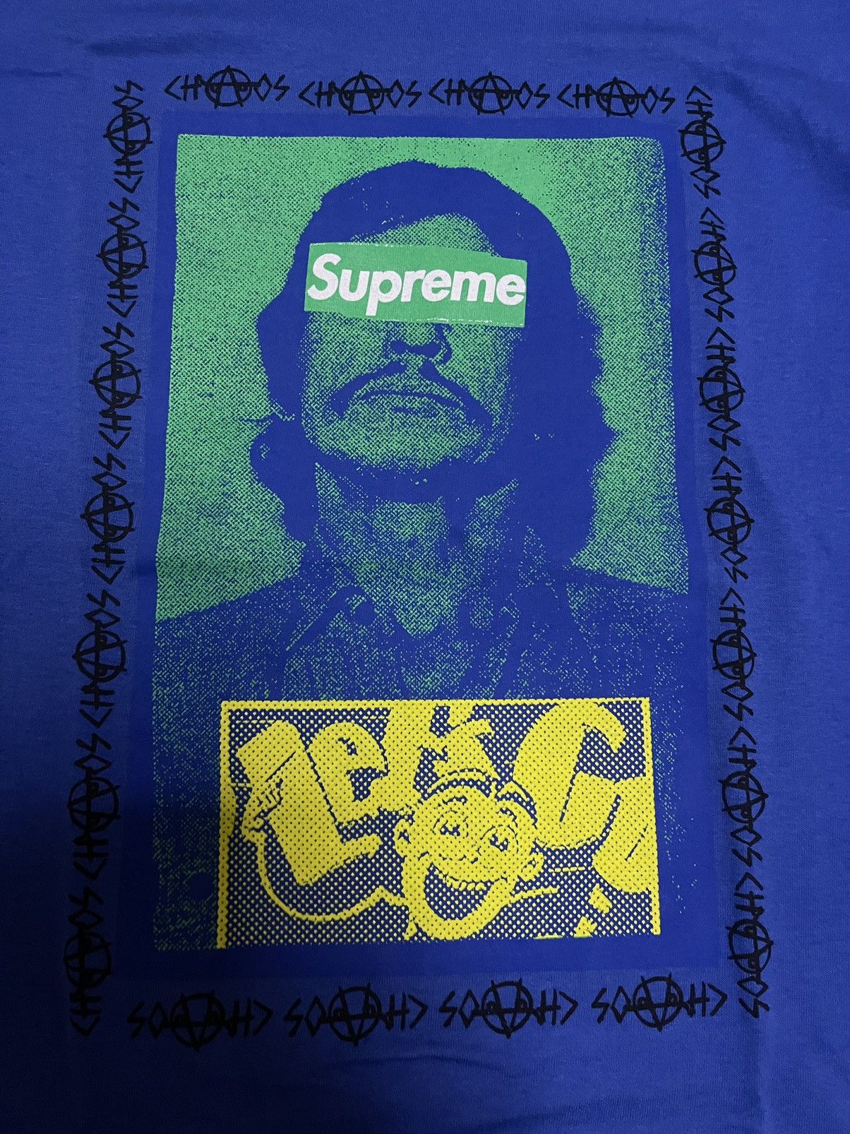 Supreme Supreme bronson box logo tee blue Size US M / EU 48-50 / 2 - 2 Thumbnail