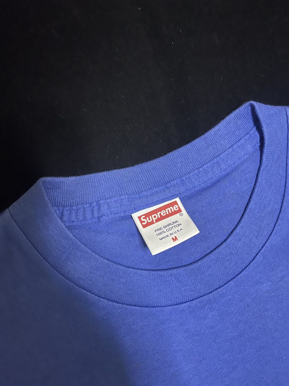 Supreme Supreme bronson box logo tee blue Size US M / EU 48-50 / 2 - 3 Thumbnail