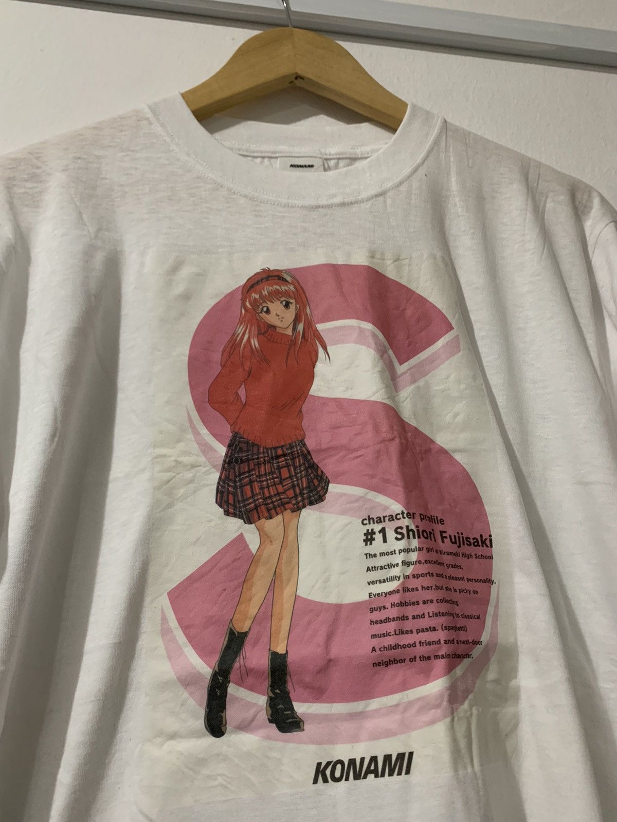 Anime × Japanese Brand × Vintage Tokimeki Memorial Shiori Fujisaki Anime Tshirt Size US L / EU 52-54 / 3 - 2 Thumbnail