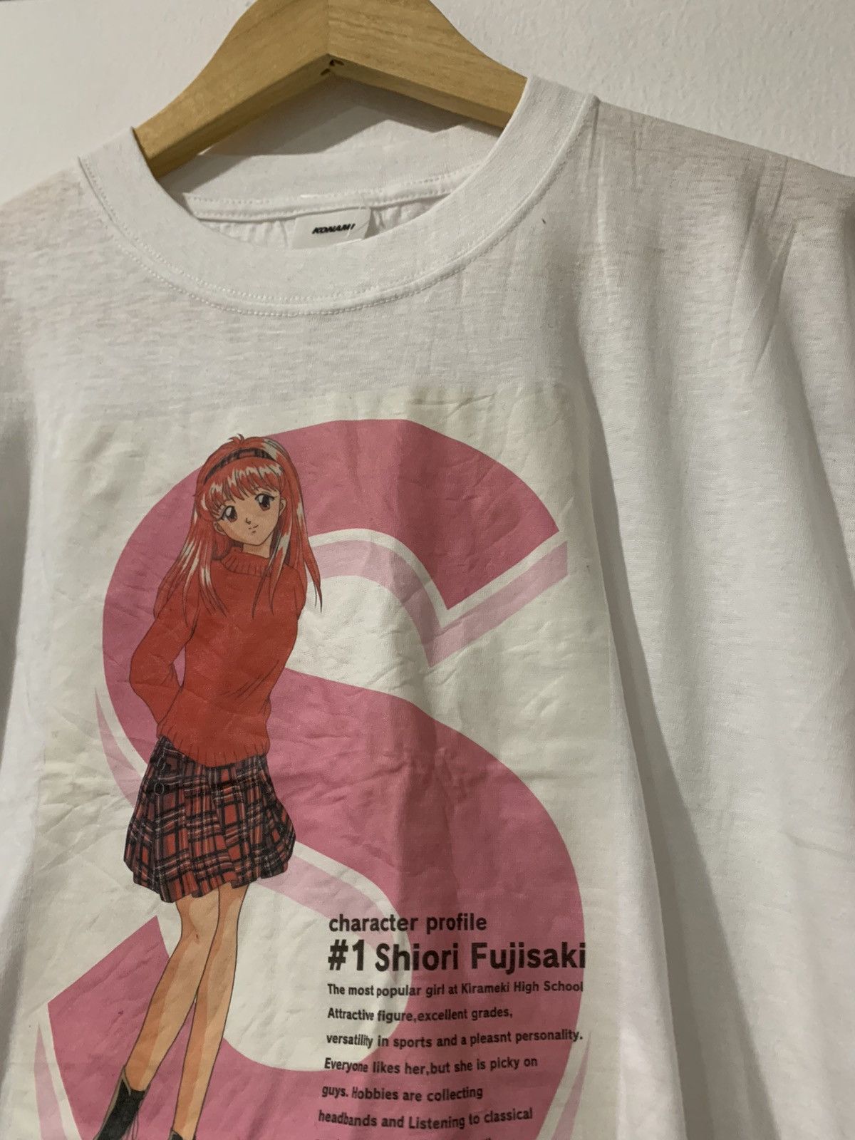 Anime × Japanese Brand × Vintage Tokimeki Memorial Shiori Fujisaki Anime Tshirt Size US L / EU 52-54 / 3 - 3 Thumbnail