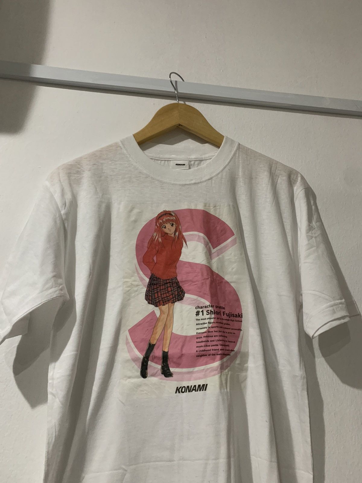Anime × Japanese Brand × Vintage Tokimeki Memorial Shiori Fujisaki Anime Tshirt Size US L / EU 52-54 / 3 - 1 Thumbnail