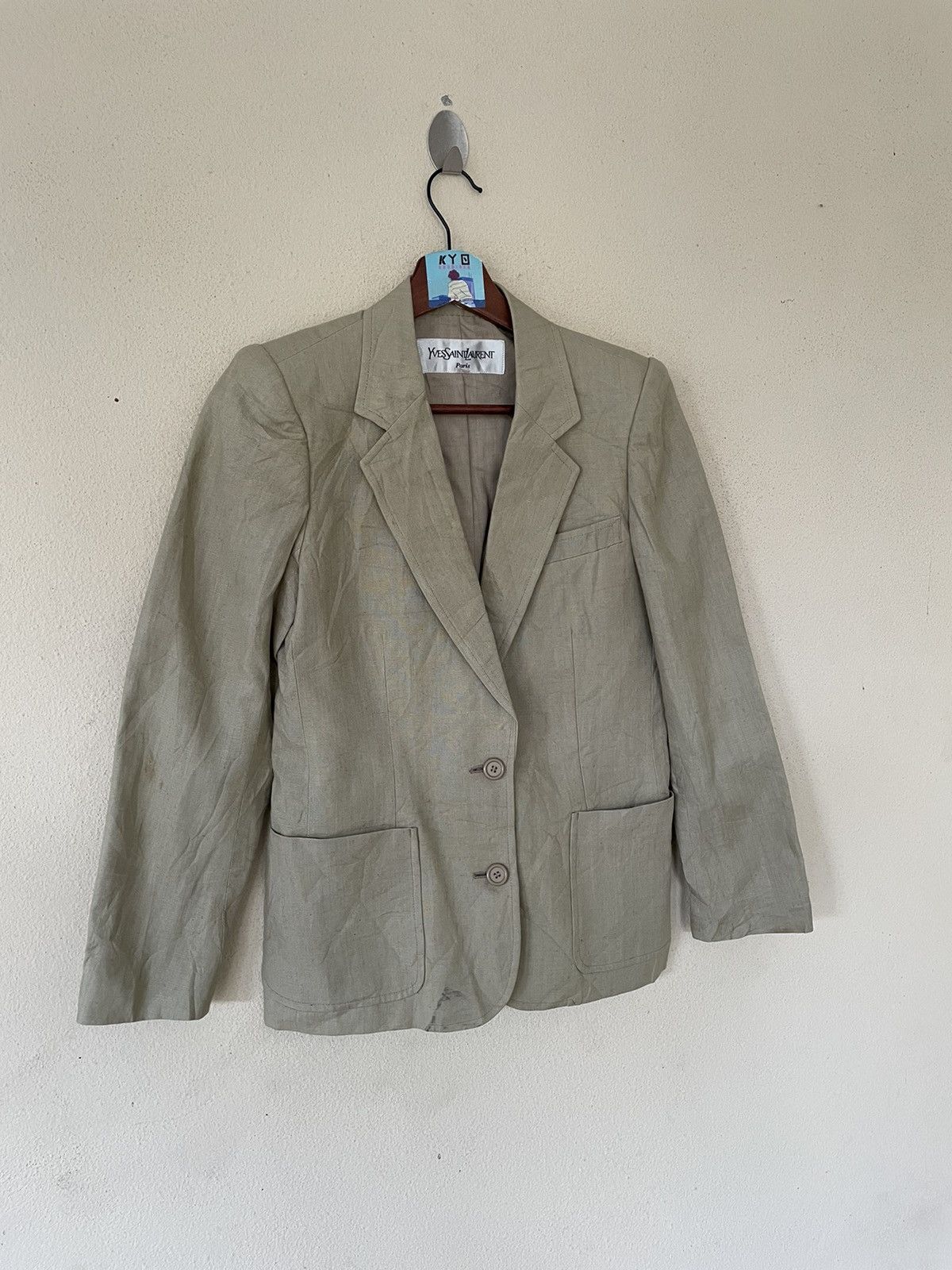 Yves Saint Laurent YVES SAINT LAURENT JACKET BLAZER Size US S / EU 44-46 / 1 - 2 Thumbnail