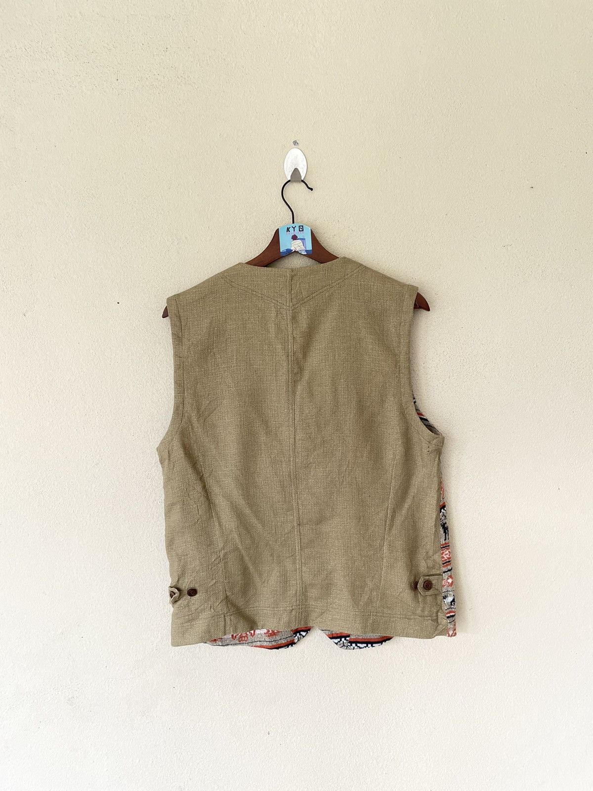 Japanese Brand × Vintage VINTAGE STONEWORLD UTILITIES VEST Size US L / EU 52-54 / 3 - 4 Thumbnail