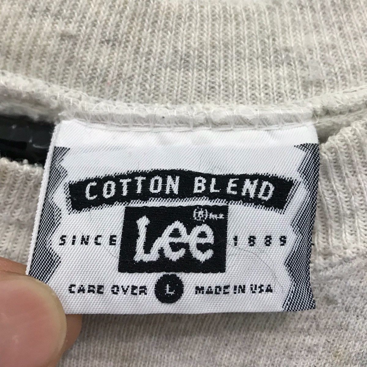 Japanese Brand × Lee × Vintage Vintage Lee Sweatshirt Crewneck Biglogo Spellout Mr. lee Size US M / EU 48-50 / 2 - 5 Thumbnail