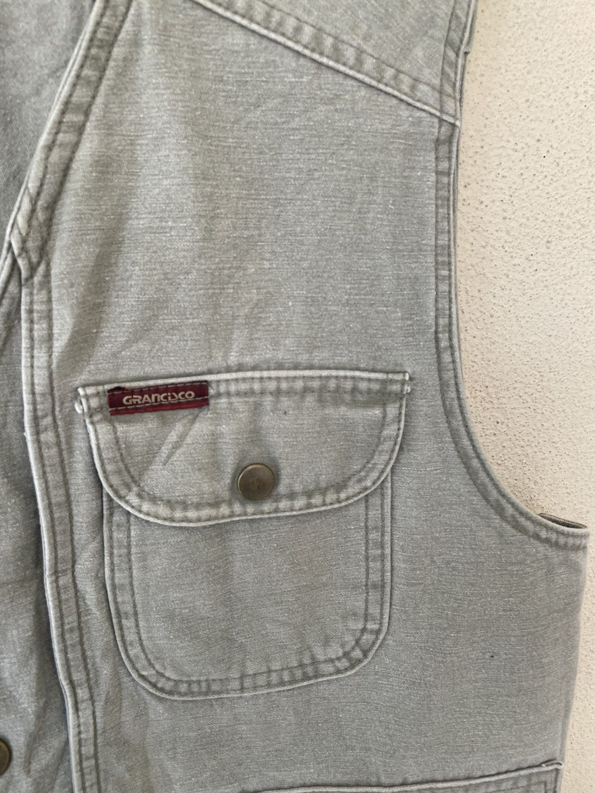 Japanese Brand × Vintage VINTAGE GRANCISCO UTILITIES VEST Size US L / EU 52-54 / 3 - 6 Thumbnail