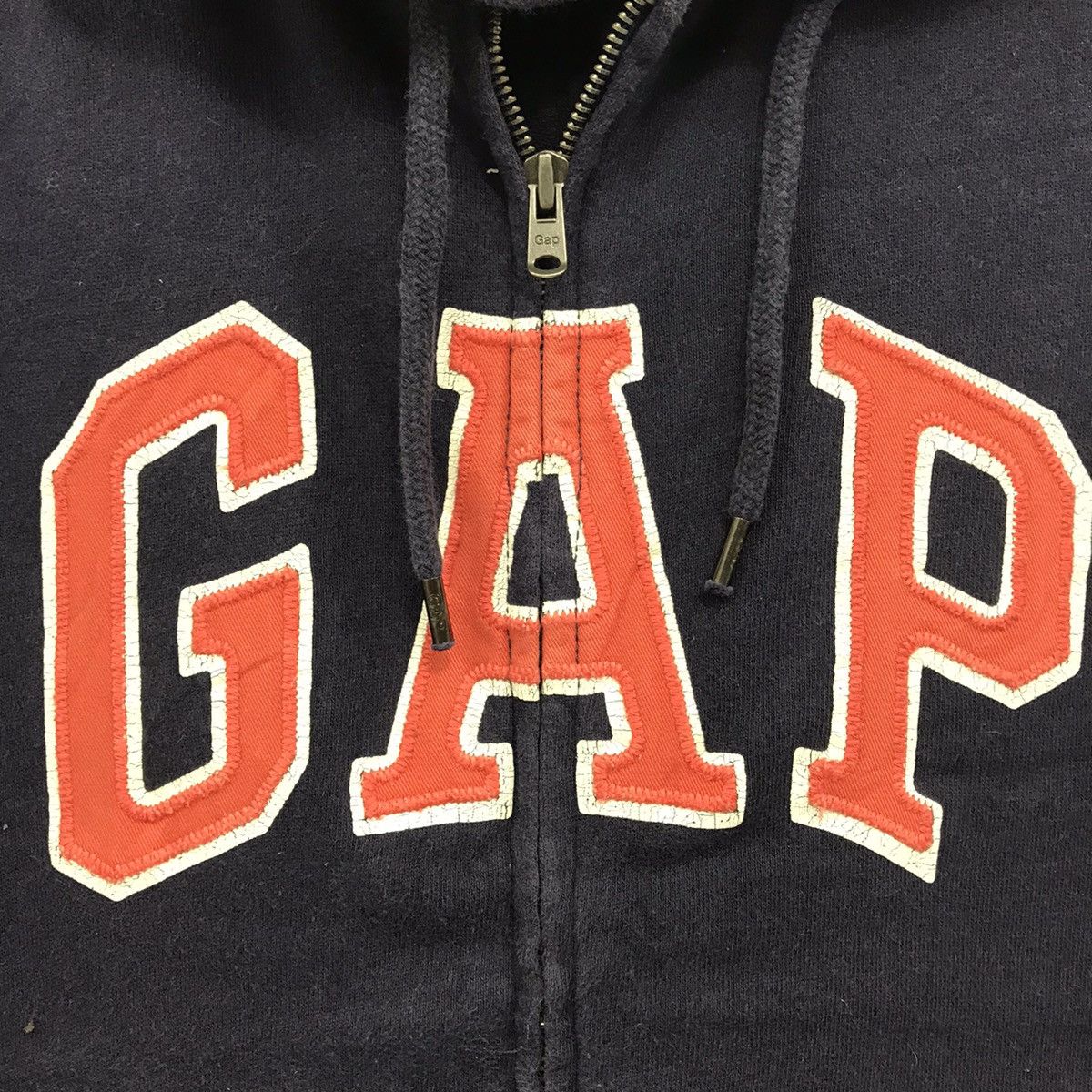 Gap × Japanese Brand × Vintage GAP hoodie Sweatshirt Embroidery Spellout GAP Size US M / EU 48-50 / 2 - 5 Thumbnail