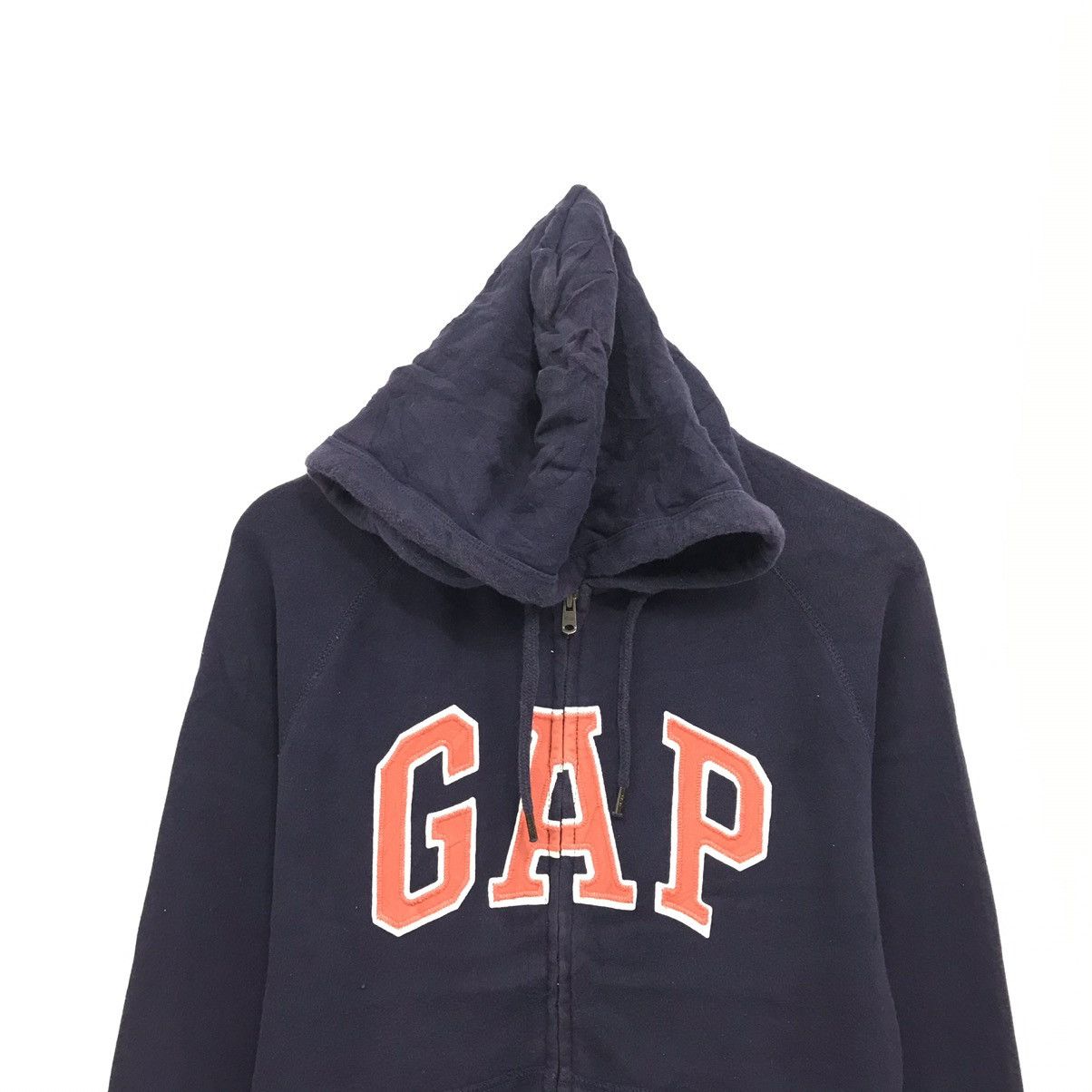 Gap × Japanese Brand × Vintage GAP hoodie Sweatshirt Embroidery Spellout GAP Size US M / EU 48-50 / 2 - 2 Thumbnail
