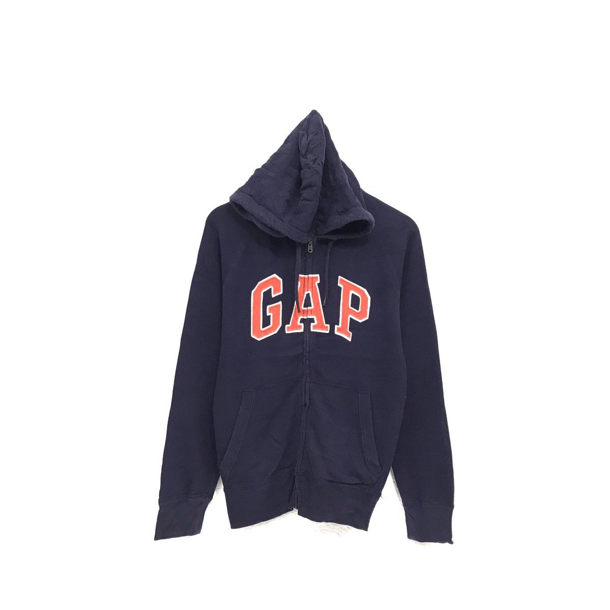 Gap × Japanese Brand × Vintage GAP hoodie Sweatshirt Embroidery Spellout GAP Size US M / EU 48-50 / 2 - 1 Thumbnail