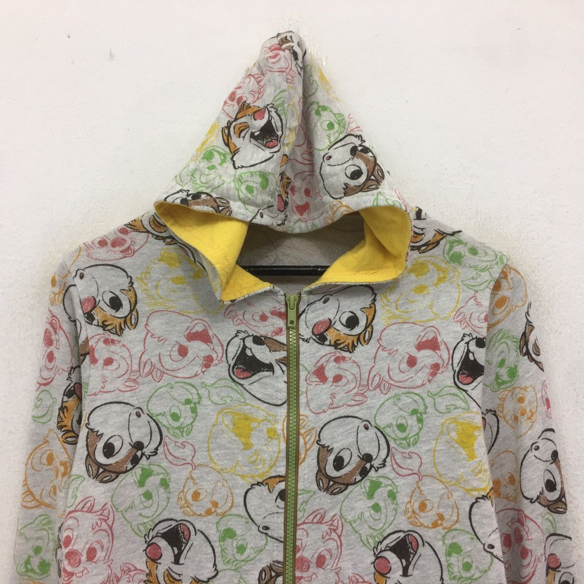 Cartoon Network × Disney × Japanese Brand Chip&Dale Sweatshirt Hoodies FullPrint BestFriend Chipmunk Size US S / EU 44-46 / 1 - 3 Thumbnail