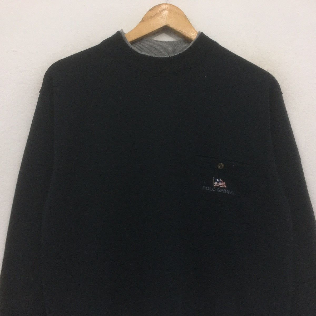 Beverly Hills Polo Club × U.S. Polo Assn. × Vintage Vintage Polo Spirit Small Pony Logo Sweatshirt Crewneck Size US M / EU 48-50 / 2 - 2 Thumbnail