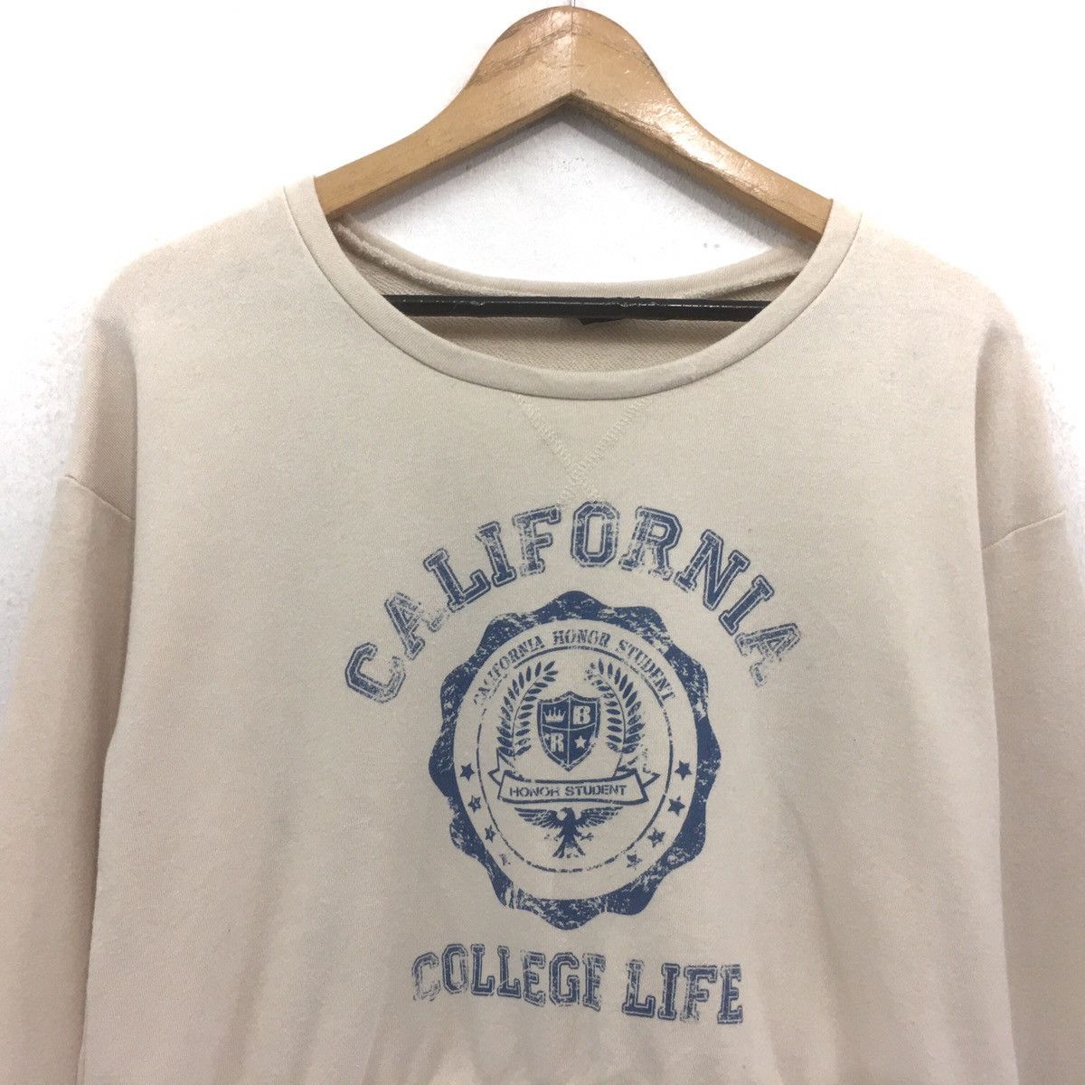 Japanese Brand × Vintage Rare!! California College Life Sweatshirt Crewneck Big Logo Size US S / EU 44-46 / 1 - 3 Thumbnail