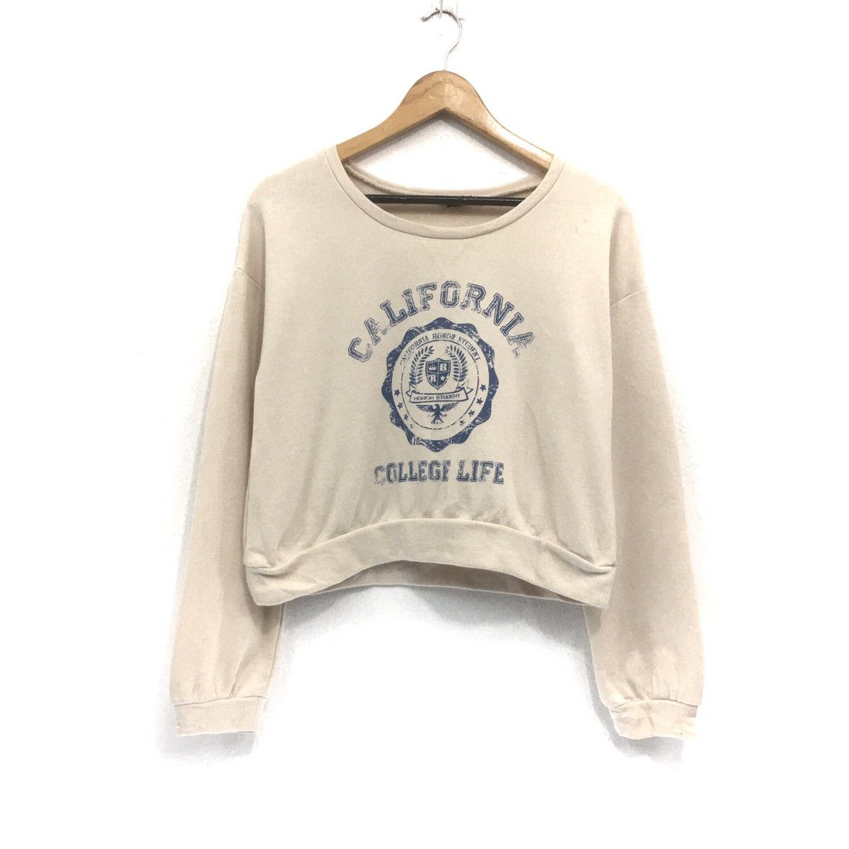 Japanese Brand × Vintage Rare!! California College Life Sweatshirt Crewneck Big Logo Size US S / EU 44-46 / 1 - 1 Thumbnail