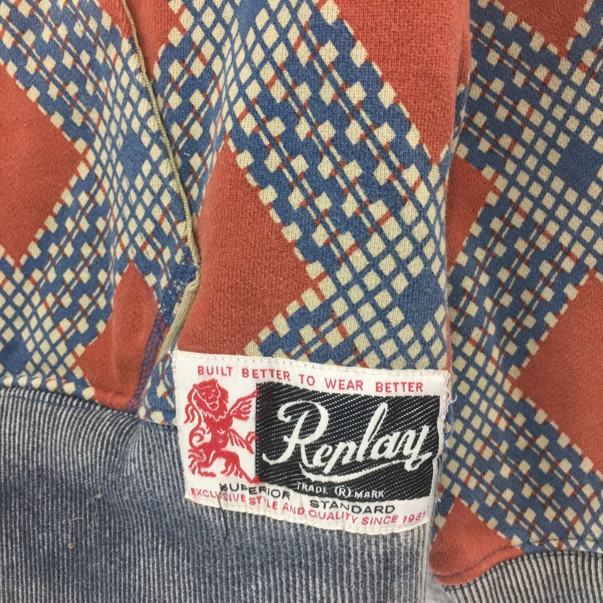 Japanese Brand × Replay Replay Hoodie Sweatshirt Size US M / EU 48-50 / 2 - 4 Thumbnail