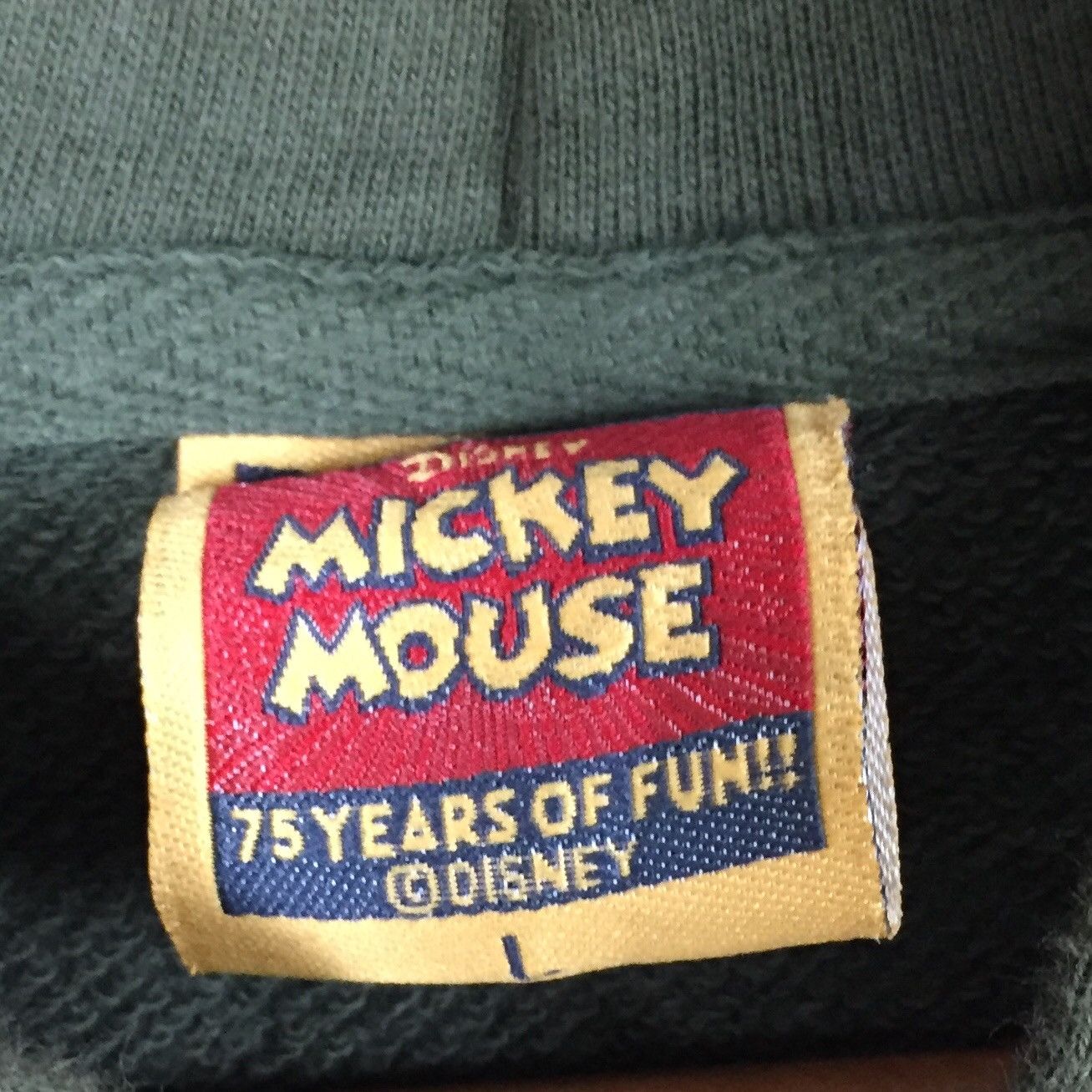 Cartoon Network × Disney × Mickey Mouse Vintage Disney Mickey Mouse 75 Years Of Fun Size US S / EU 44-46 / 1 - 6 Thumbnail