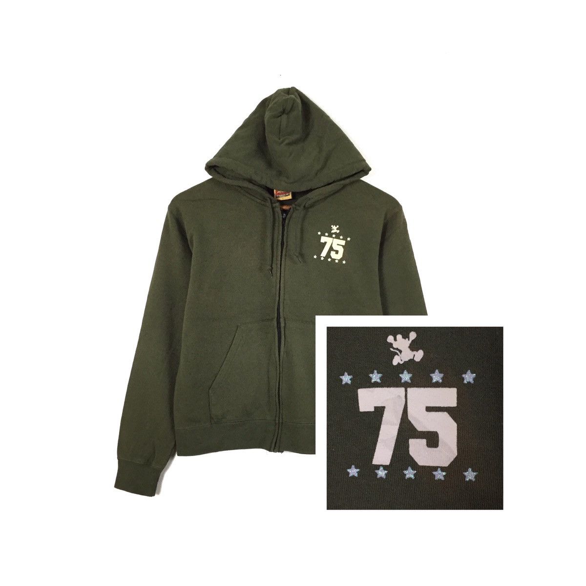 Cartoon Network × Disney × Mickey Mouse Vintage Disney Mickey Mouse 75 Years Of Fun Size US S / EU 44-46 / 1 - 1 Thumbnail