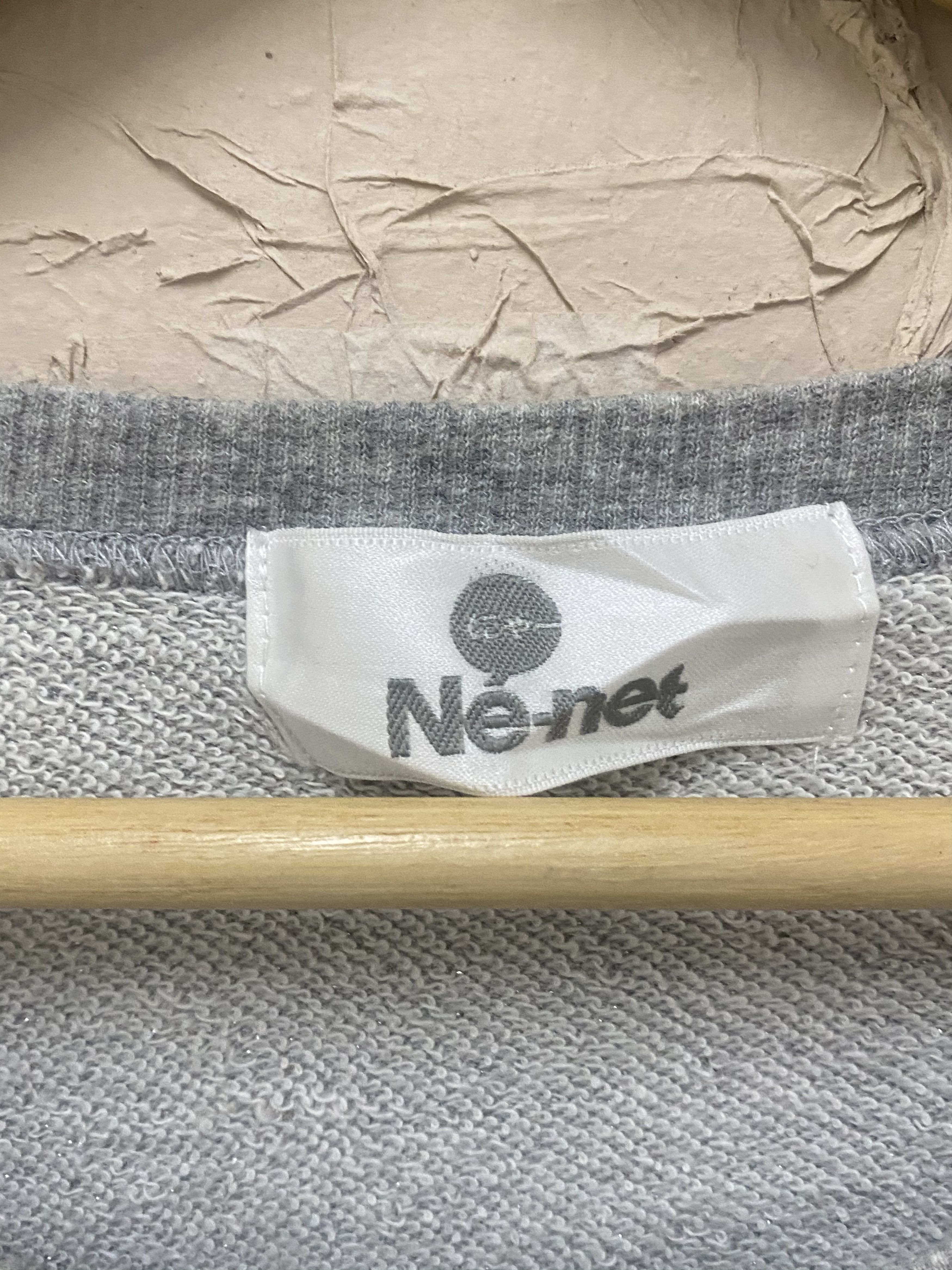 Issey Miyake × Ne-Net Ne-net cat big logo sweatshirt Size US L / EU 52-54 / 3 - 4 Thumbnail