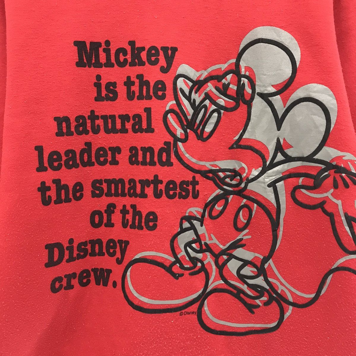 Disney × Mickey Mouse × Vintage Vintage Mickey Mouse Sweatshirt Size US M / EU 48-50 / 2 - 3 Thumbnail
