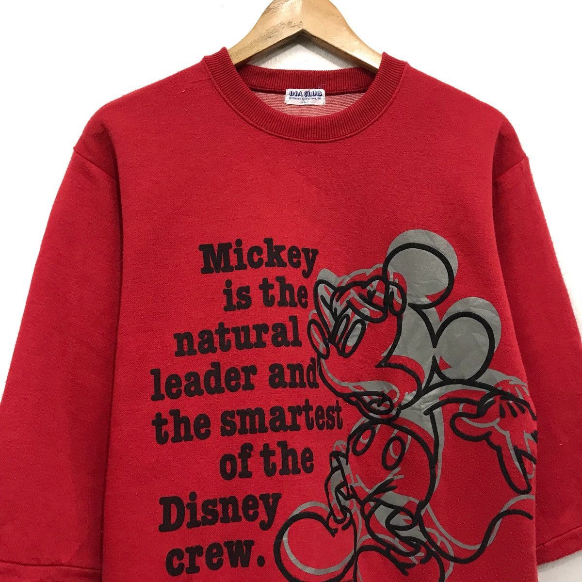 Disney × Mickey Mouse × Vintage Vintage Mickey Mouse Sweatshirt Size US M / EU 48-50 / 2 - 1 Thumbnail