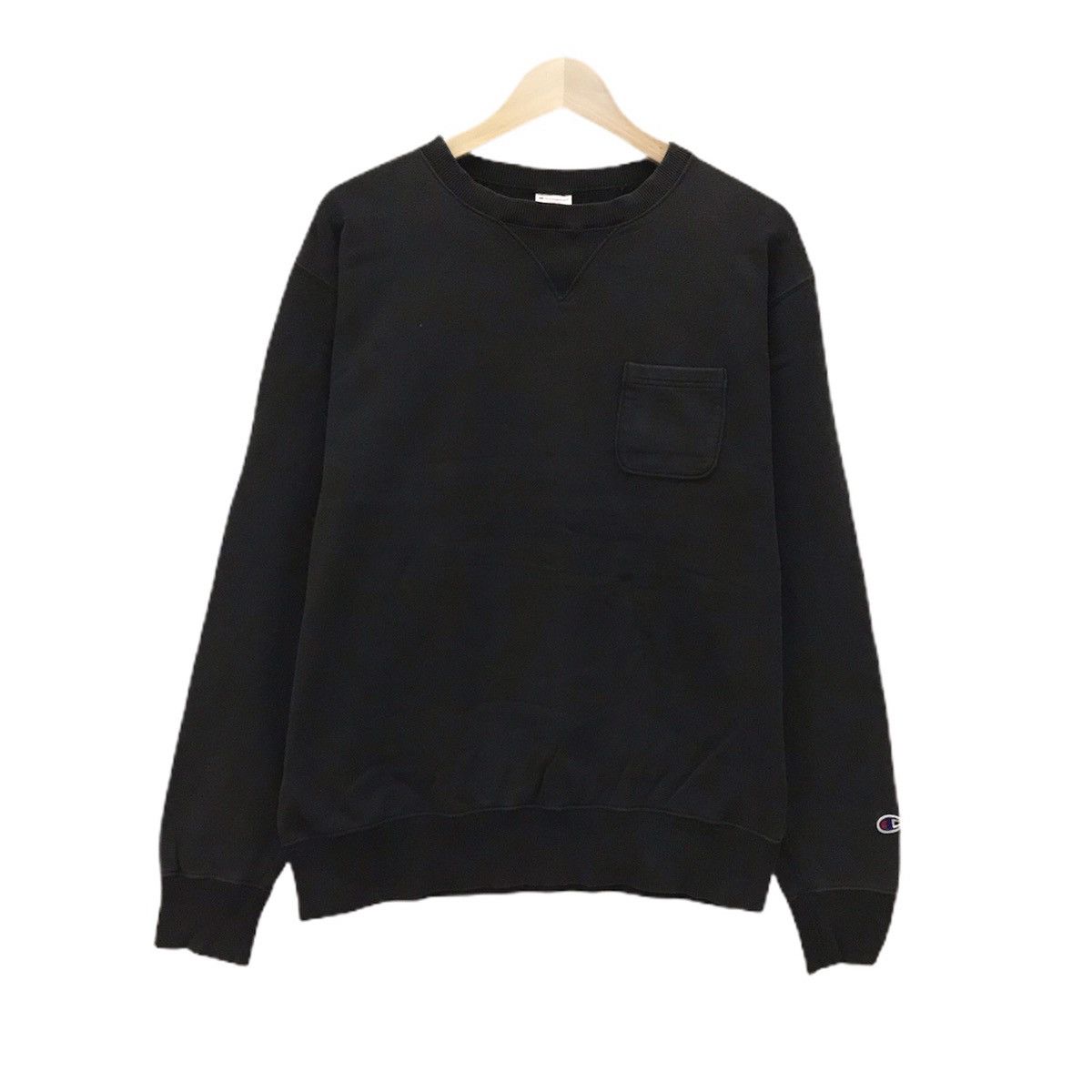 Champion × Vintage Vintage Champion Sweatshirt Crewneck Pocket logo Champion Size US M / EU 48-50 / 2 - 1 Thumbnail