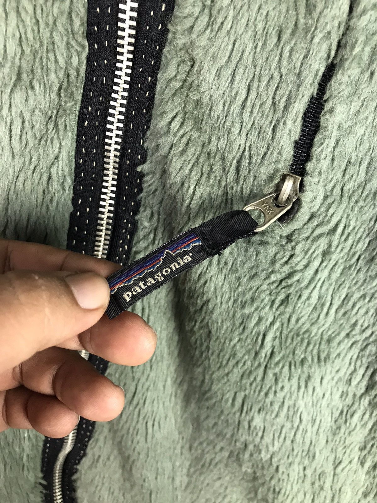 Japanese Brand × Patagonia × Vintage Patagonia Mohair full zipper Rare design Size US L / EU 52-54 / 3 - 7 Thumbnail