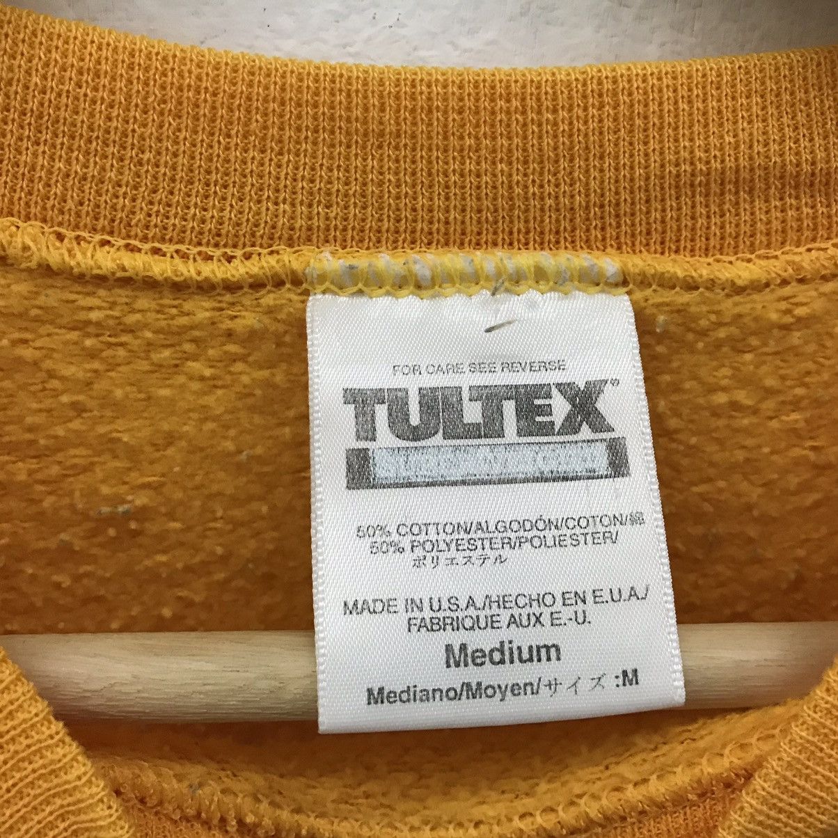 Tultex Vintage Tultex Sweatshirt Crewneck Vintage Plain Sweatshirt Size US M / EU 48-50 / 2 - 6 Thumbnail
