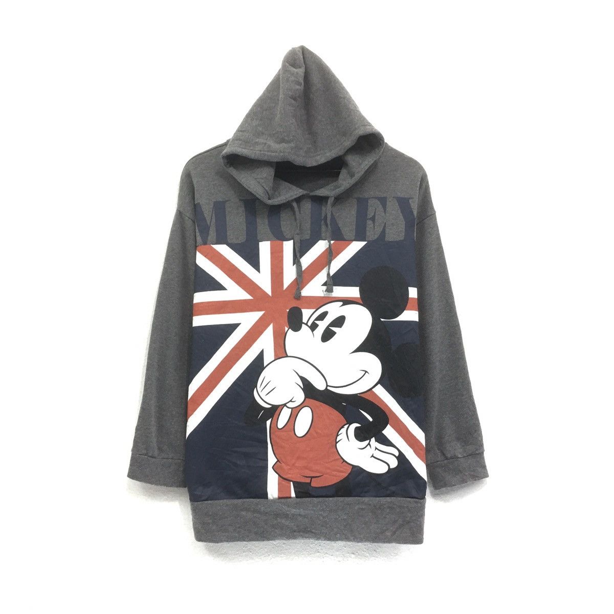Cartoon Network × Disney × Mickey Mouse Mickey Mouse Sweatshirt Hoodies Biglogo Mickey Britain Flag Size US M / EU 48-50 / 2 - 1 Thumbnail