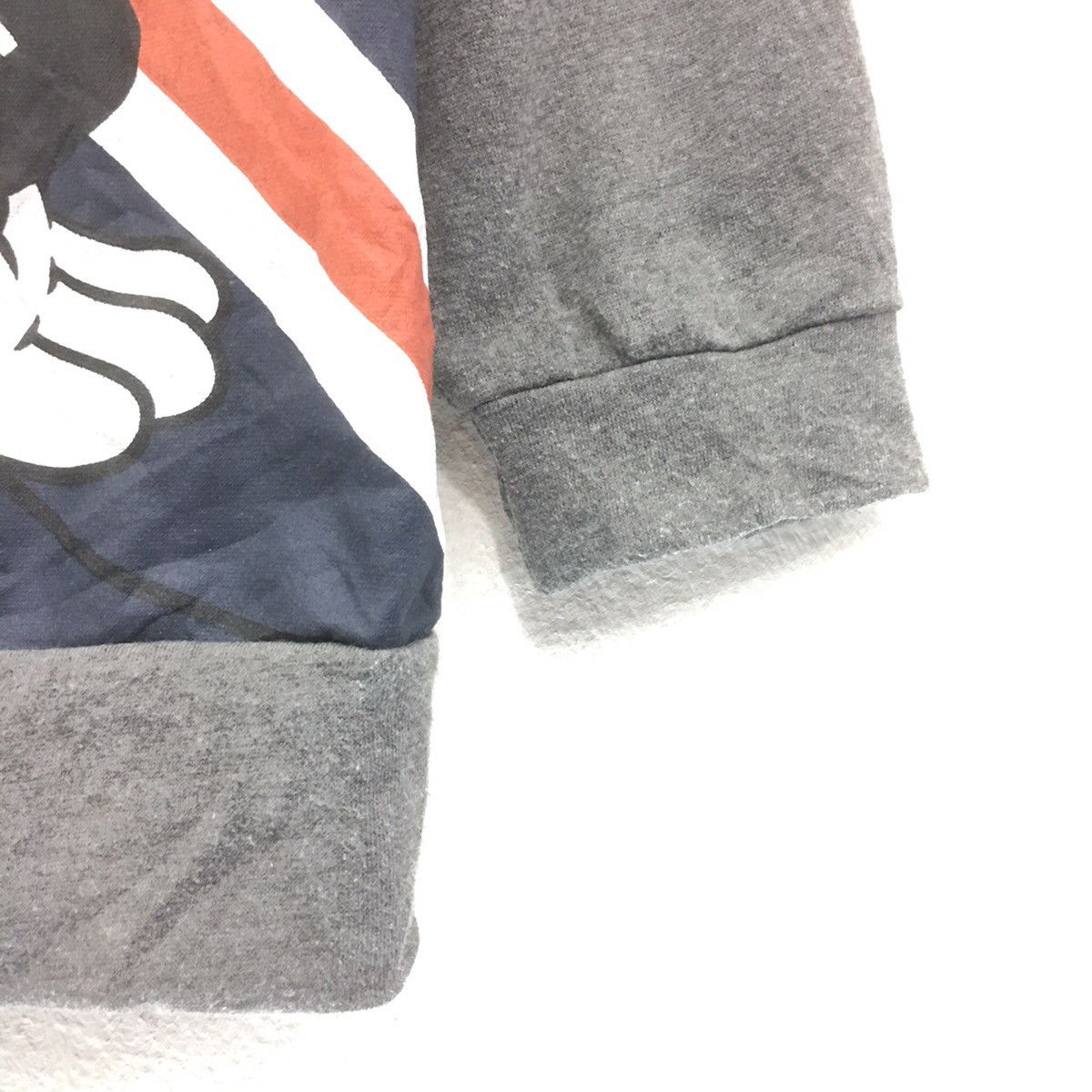 Cartoon Network × Disney × Mickey Mouse Mickey Mouse Sweatshirt Hoodies Biglogo Mickey Britain Flag Size US M / EU 48-50 / 2 - 3 Thumbnail