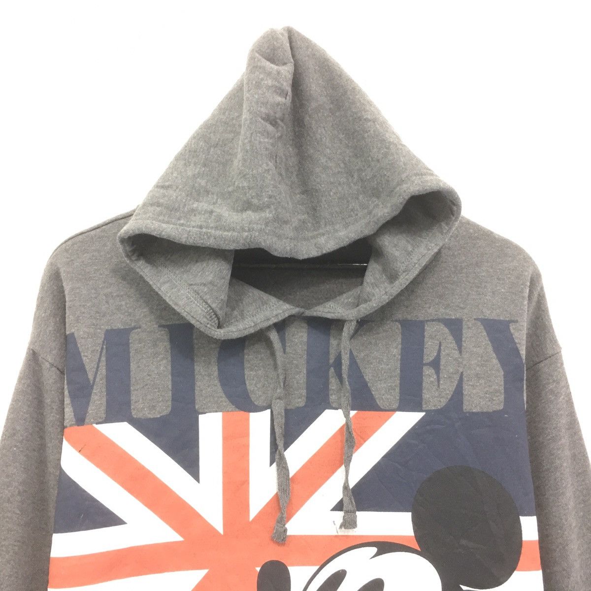 Cartoon Network × Disney × Mickey Mouse Mickey Mouse Sweatshirt Hoodies Biglogo Mickey Britain Flag Size US M / EU 48-50 / 2 - 2 Thumbnail