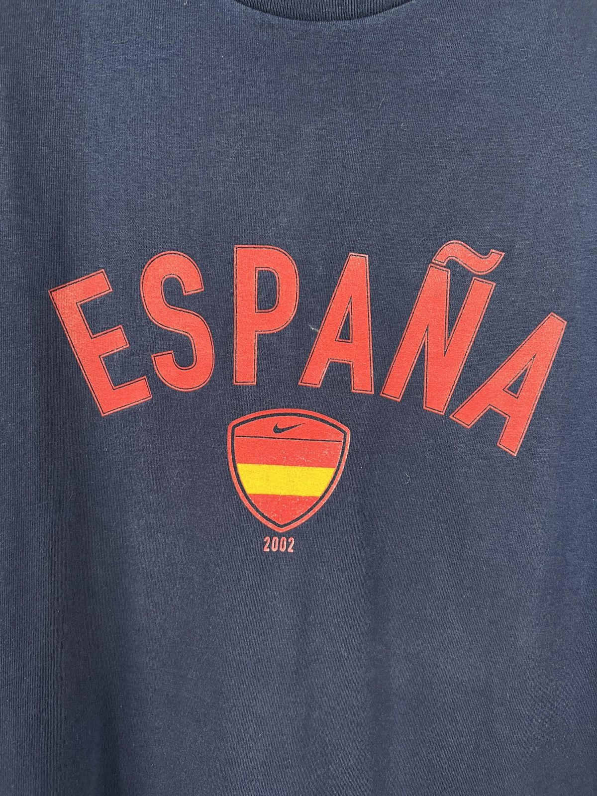 Nike × Vintage Vintage Nike Spain Nike team t-shirt Size US XL / EU 56 / 4 - 2 Thumbnail