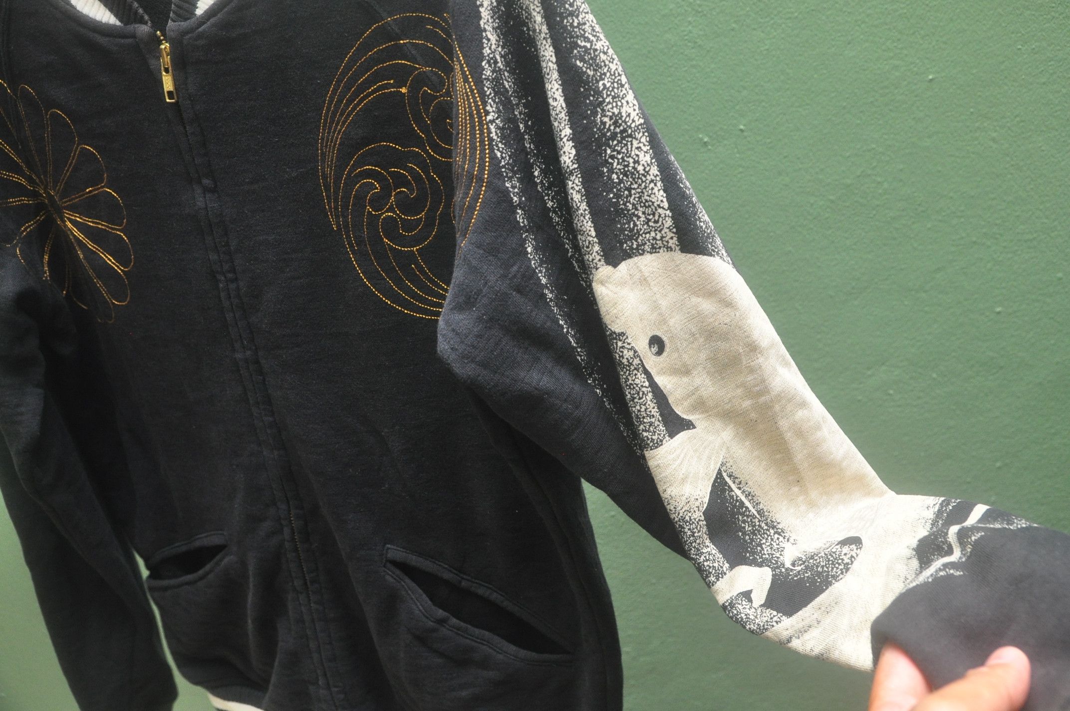 Designer × Eternal × Japanese Brand Vintage Kula Brand By Eternal Sukajan Design Sweater Size US M / EU 48-50 / 2 - 4 Thumbnail