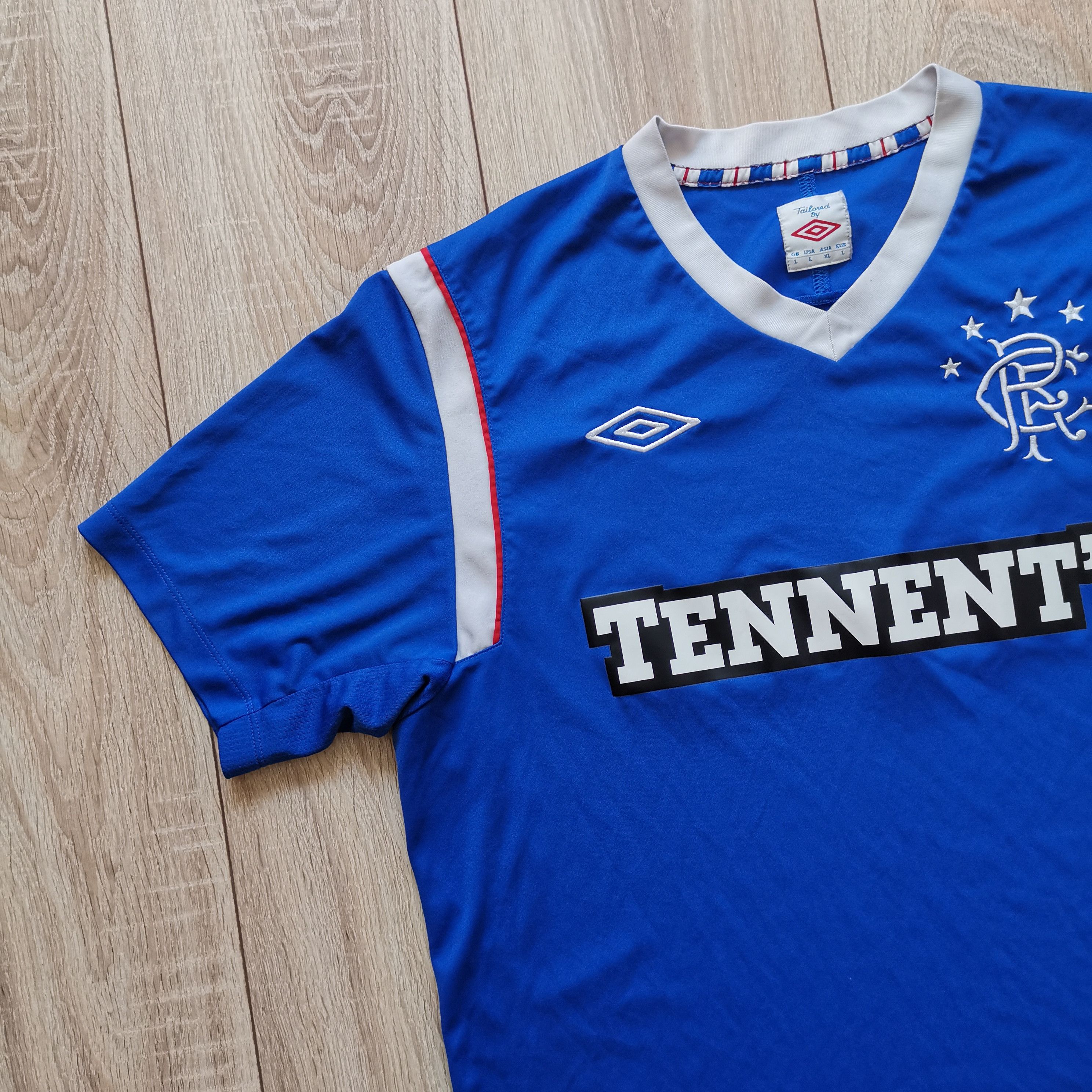 Umbro Umbro Glasgow Rangers 2011/12 football home jersey Size US L / EU 52-54 / 3 - 1 Thumbnail
