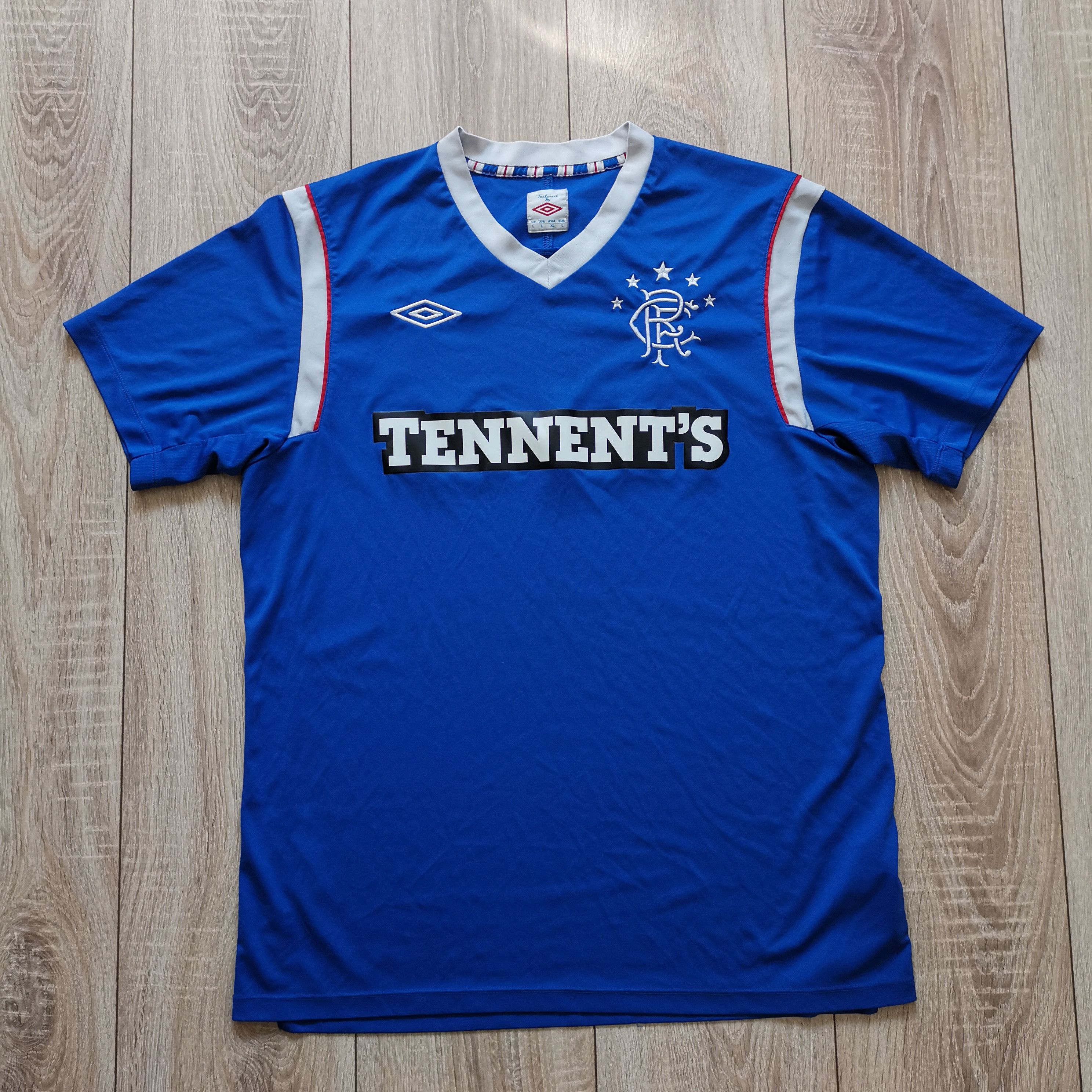 Umbro Umbro Glasgow Rangers 2011/12 football home jersey Size US L / EU 52-54 / 3 - 2 Thumbnail