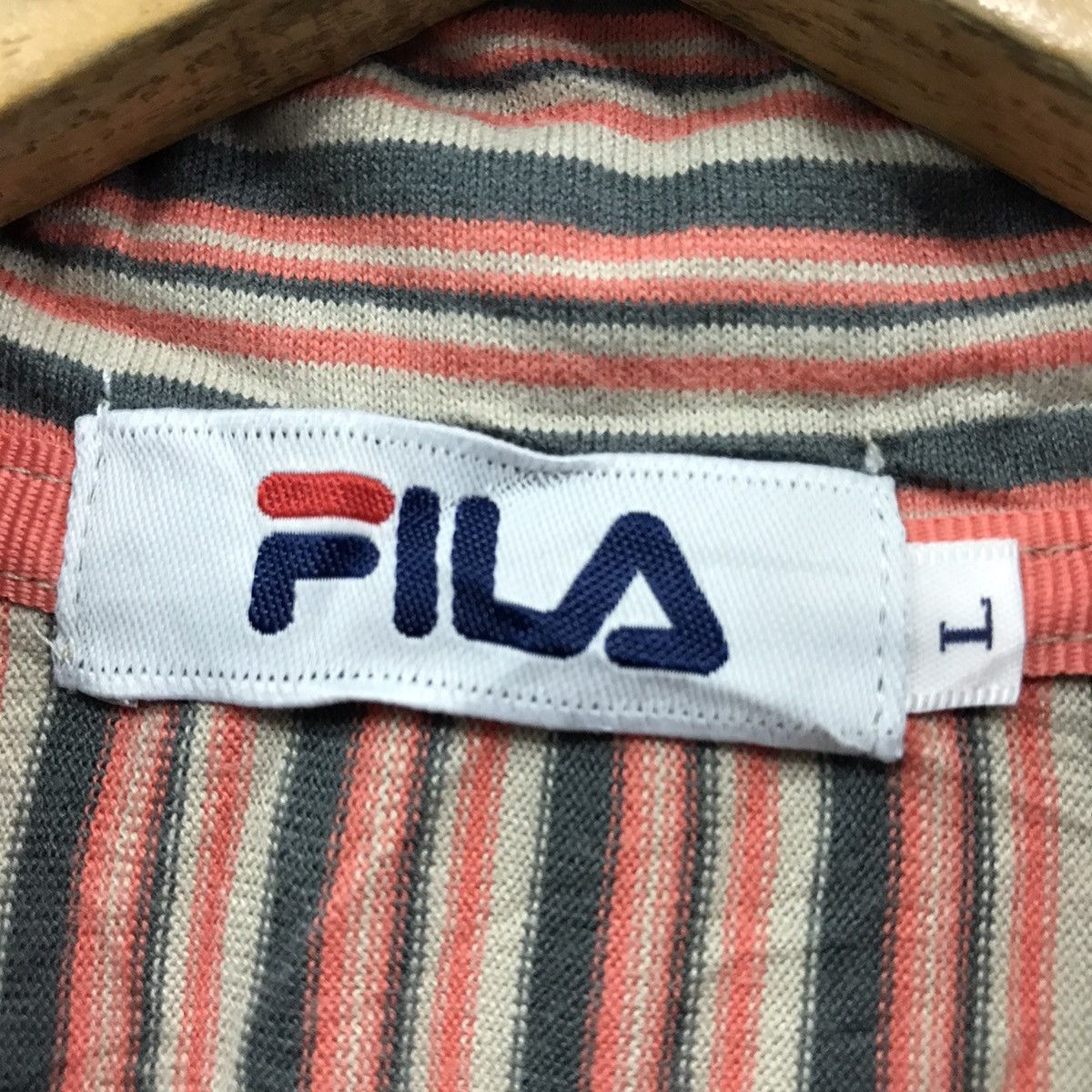 Fila × Japanese Brand × Vintage Fila Halfzip Stripes Design Size US S / EU 44-46 / 1 - 7 Thumbnail