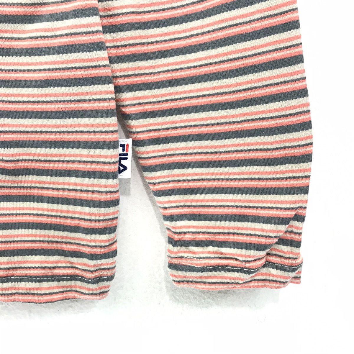 Fila × Japanese Brand × Vintage Fila Halfzip Stripes Design Size US S / EU 44-46 / 1 - 6 Thumbnail