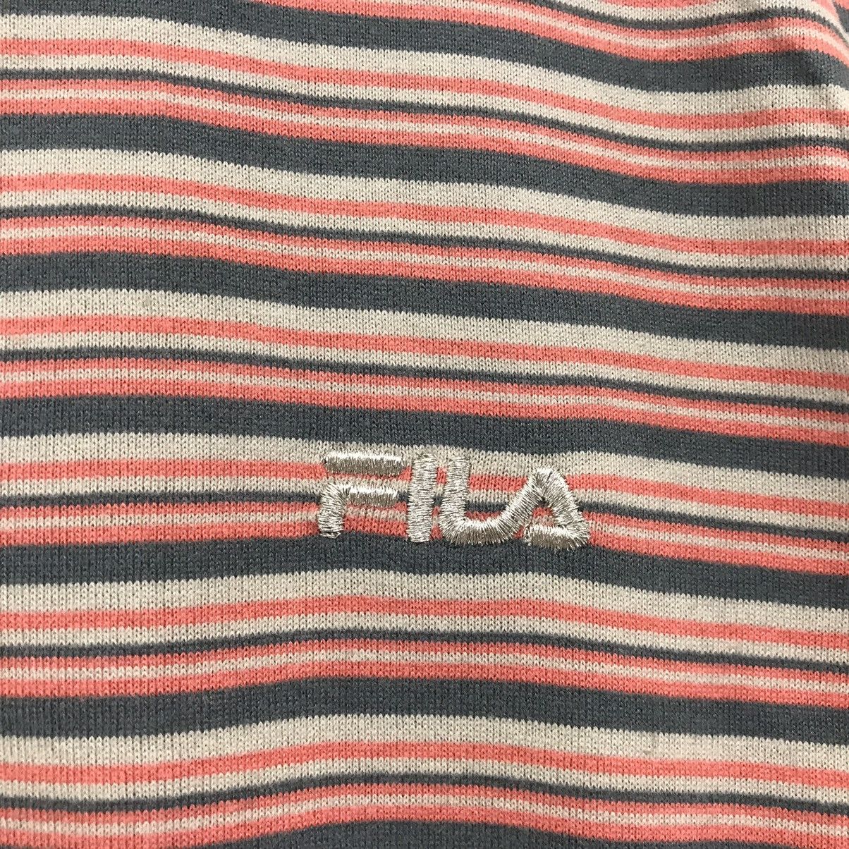 Fila × Japanese Brand × Vintage Fila Halfzip Stripes Design Size US S / EU 44-46 / 1 - 3 Thumbnail