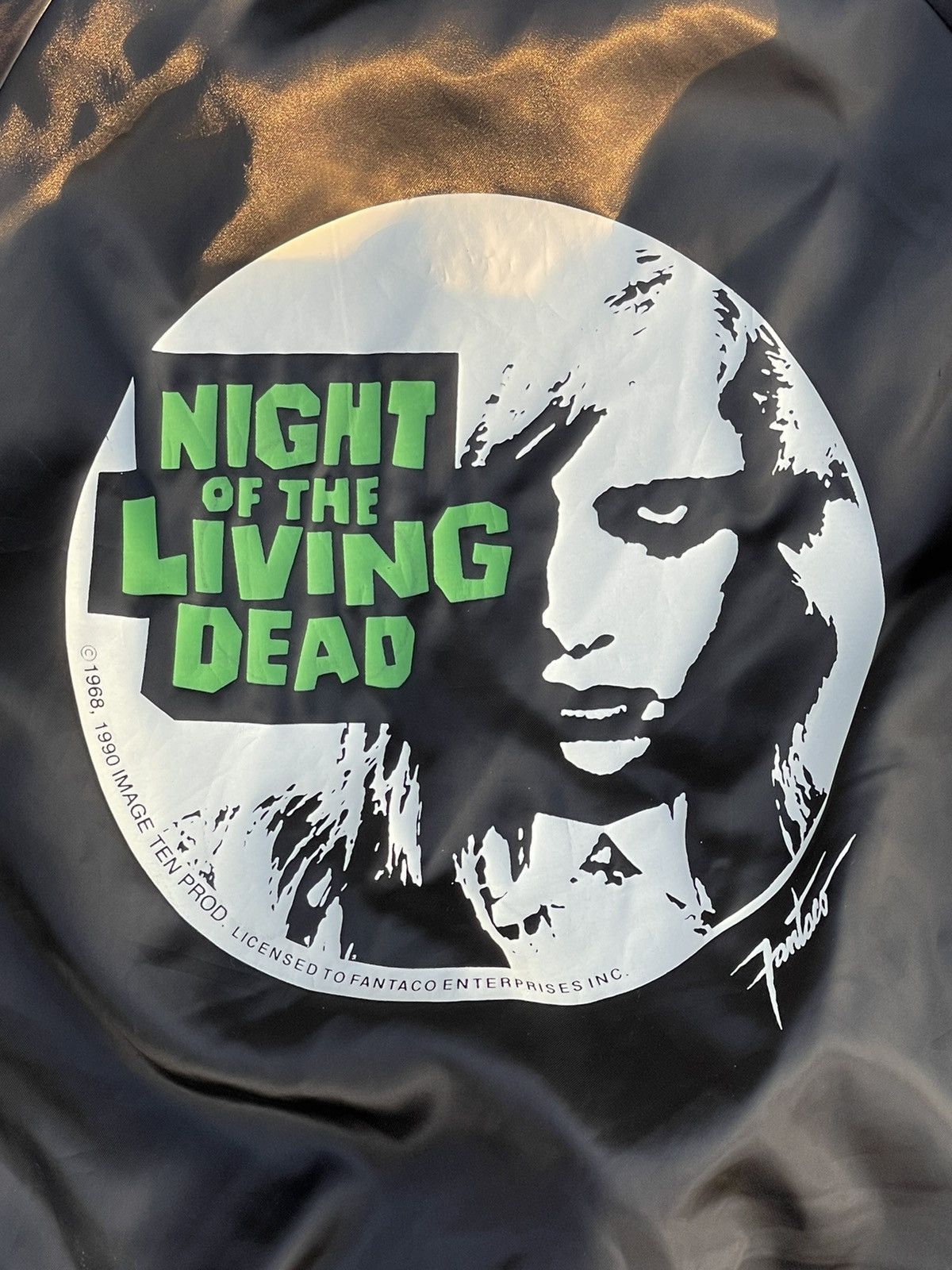 Vintage Vintage 1990 Horror Night of the Living Dead Bomber Jacket Size US L / EU 52-54 / 3 - 1 Thumbnail