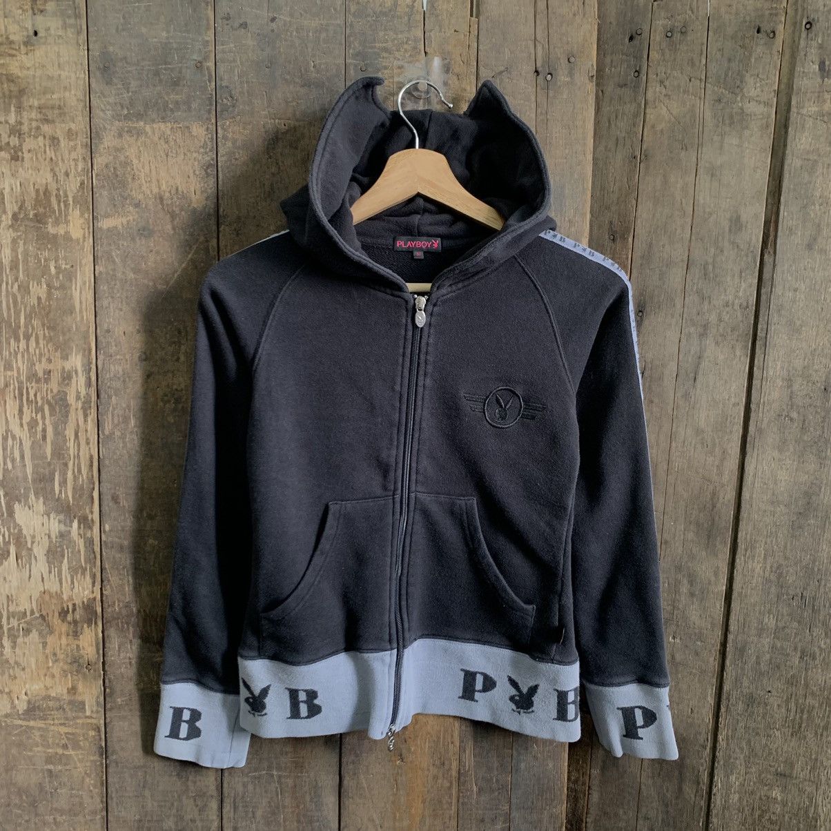 Playboy × Vintage Vintage Playboy Hoodie Size XXS / US 00 / IT 34 - 7 Thumbnail