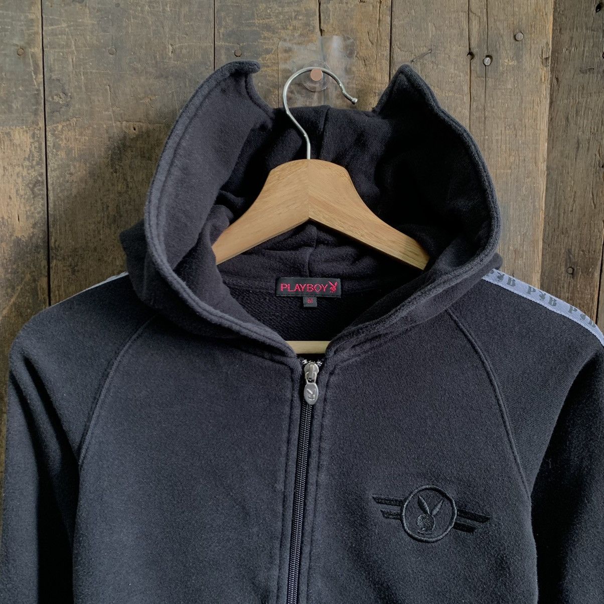 Playboy × Vintage Vintage Playboy Hoodie Size XXS / US 00 / IT 34 - 2 Thumbnail