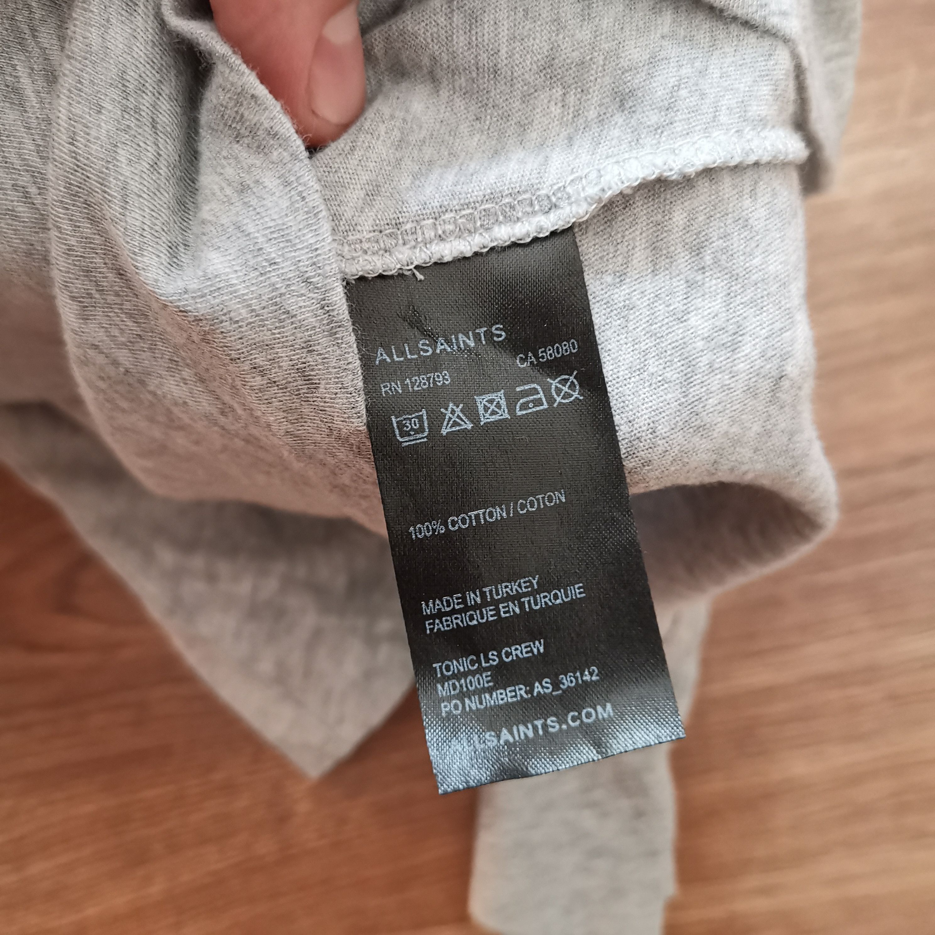 Allsaints Allsaints tonic ls crew longsleeve Size US S / EU 44-46 / 1 - 5 Thumbnail