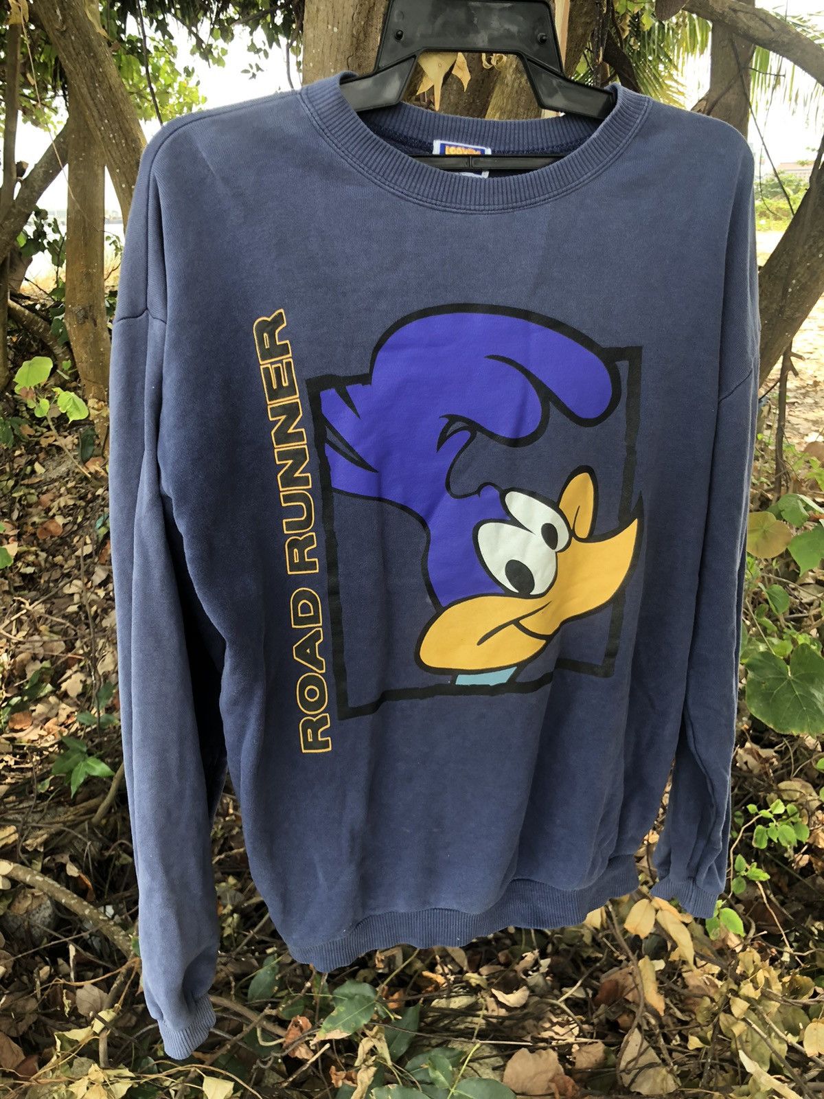 Cartoon Network × Vintage Vintage ROAD RUNNER Woody Sweatshirt by Looney Tunes Size US XL / EU 56 / 4 - 3 Thumbnail