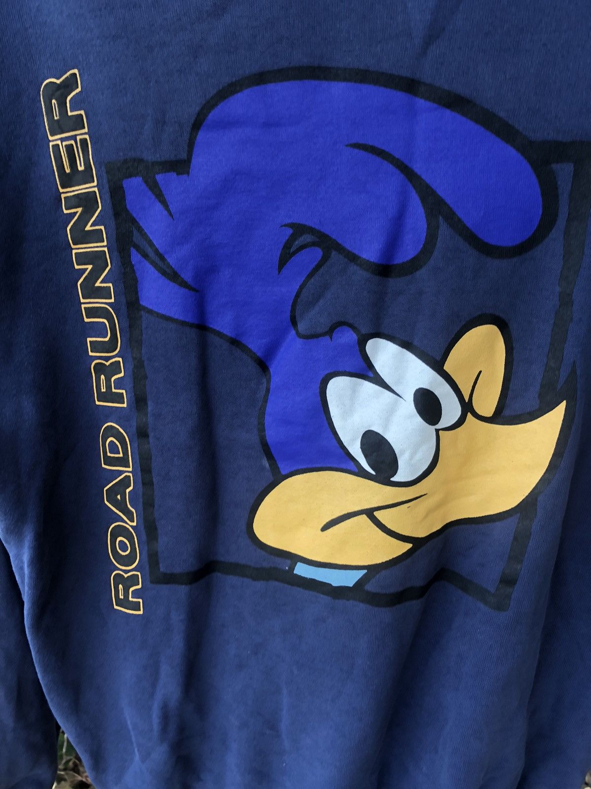 Cartoon Network × Vintage Vintage ROAD RUNNER Woody Sweatshirt by Looney Tunes Size US XL / EU 56 / 4 - 4 Thumbnail