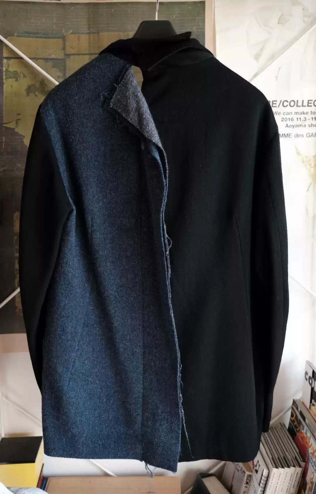 Yohji Yamamoto Yohji Yamamoto Pour Homme 15AW Splicing Coat | Grailed