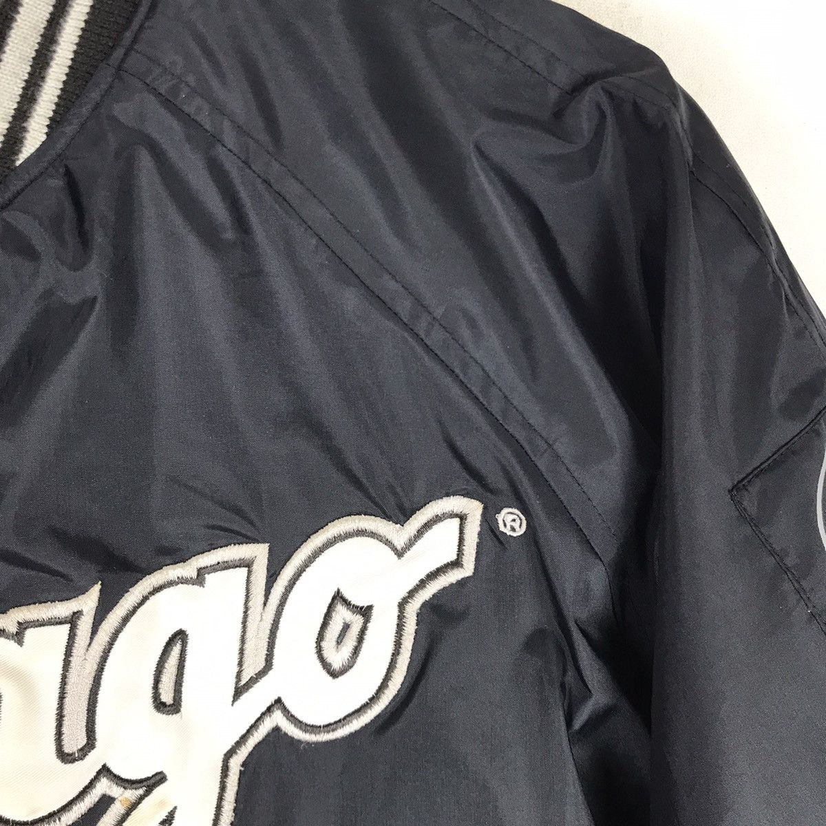 MLB Vintage MLB 1996 Morimen Chicago White Sox by Mirage Bomber Size US M / EU 48-50 / 2 - 12 Thumbnail