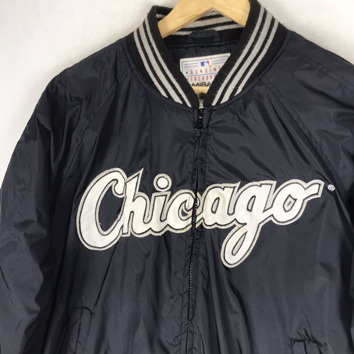 MLB Vintage MLB 1996 Morimen Chicago White Sox by Mirage Bomber Size US M / EU 48-50 / 2 - 5 Thumbnail