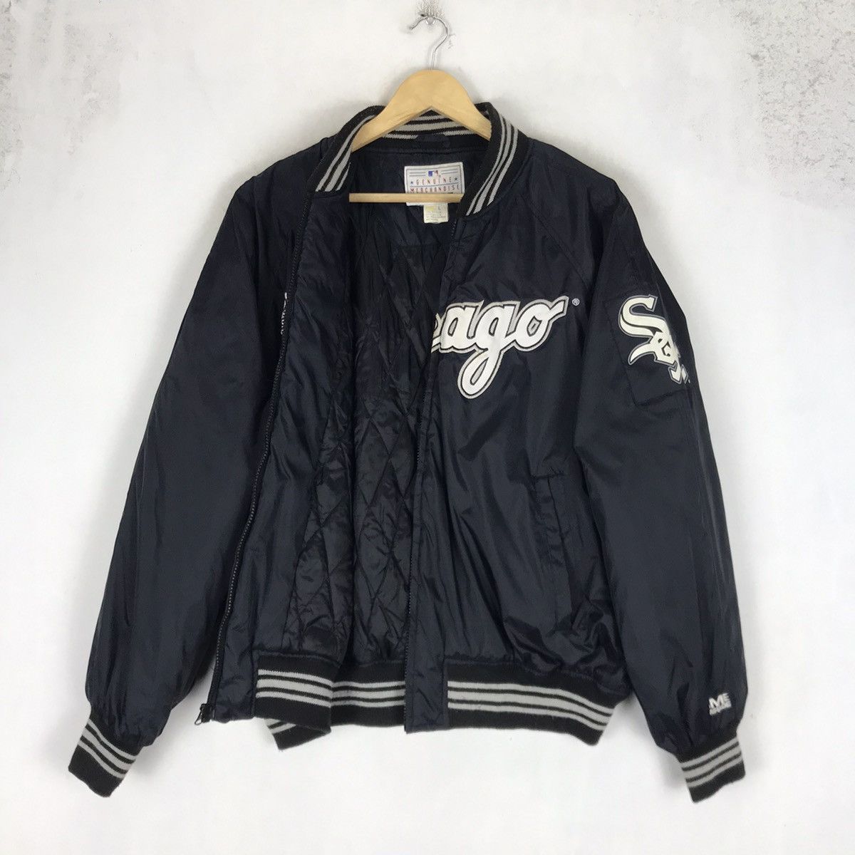 MLB Vintage MLB 1996 Morimen Chicago White Sox by Mirage Bomber Size US M / EU 48-50 / 2 - 2 Thumbnail
