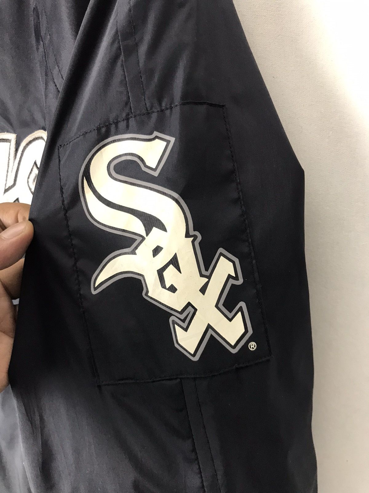 MLB Vintage MLB 1996 Morimen Chicago White Sox by Mirage Bomber Size US M / EU 48-50 / 2 - 13 Thumbnail