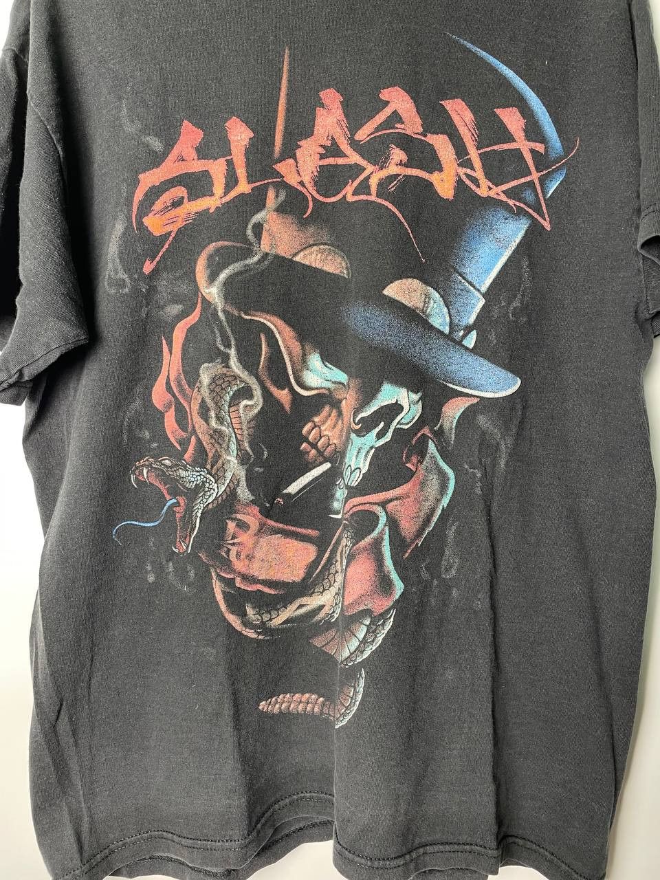 Band Tees Vintage guns n roses Slash rock tee skull T-shirt streetwear Size US L / EU 52-54 / 3 - 3 Thumbnail