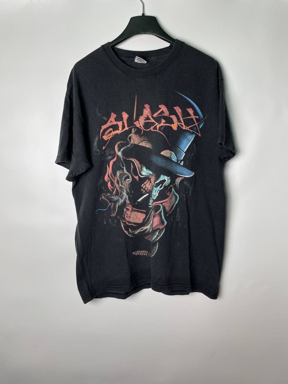 Band Tees Vintage guns n roses Slash rock tee skull T-shirt streetwear Size US L / EU 52-54 / 3 - 1 Thumbnail